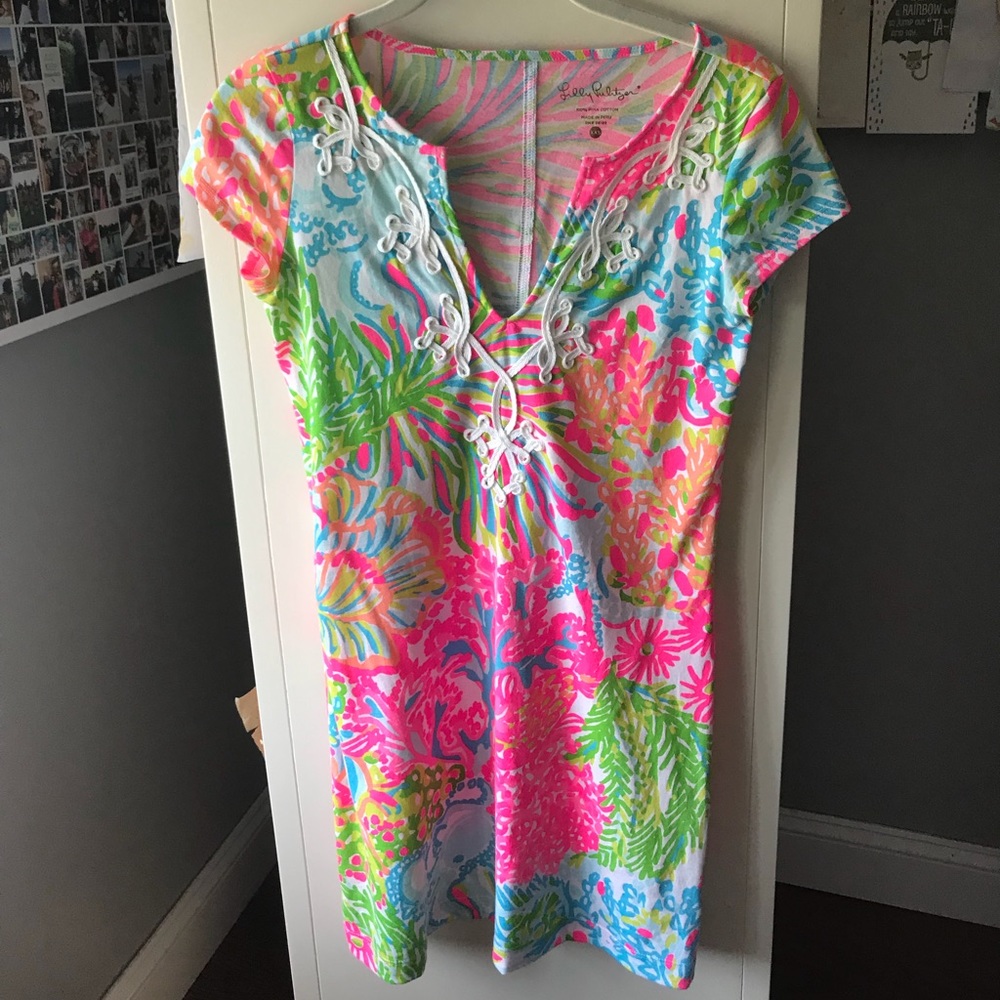 Lilly Pulitzer colorful T-shirt Dress